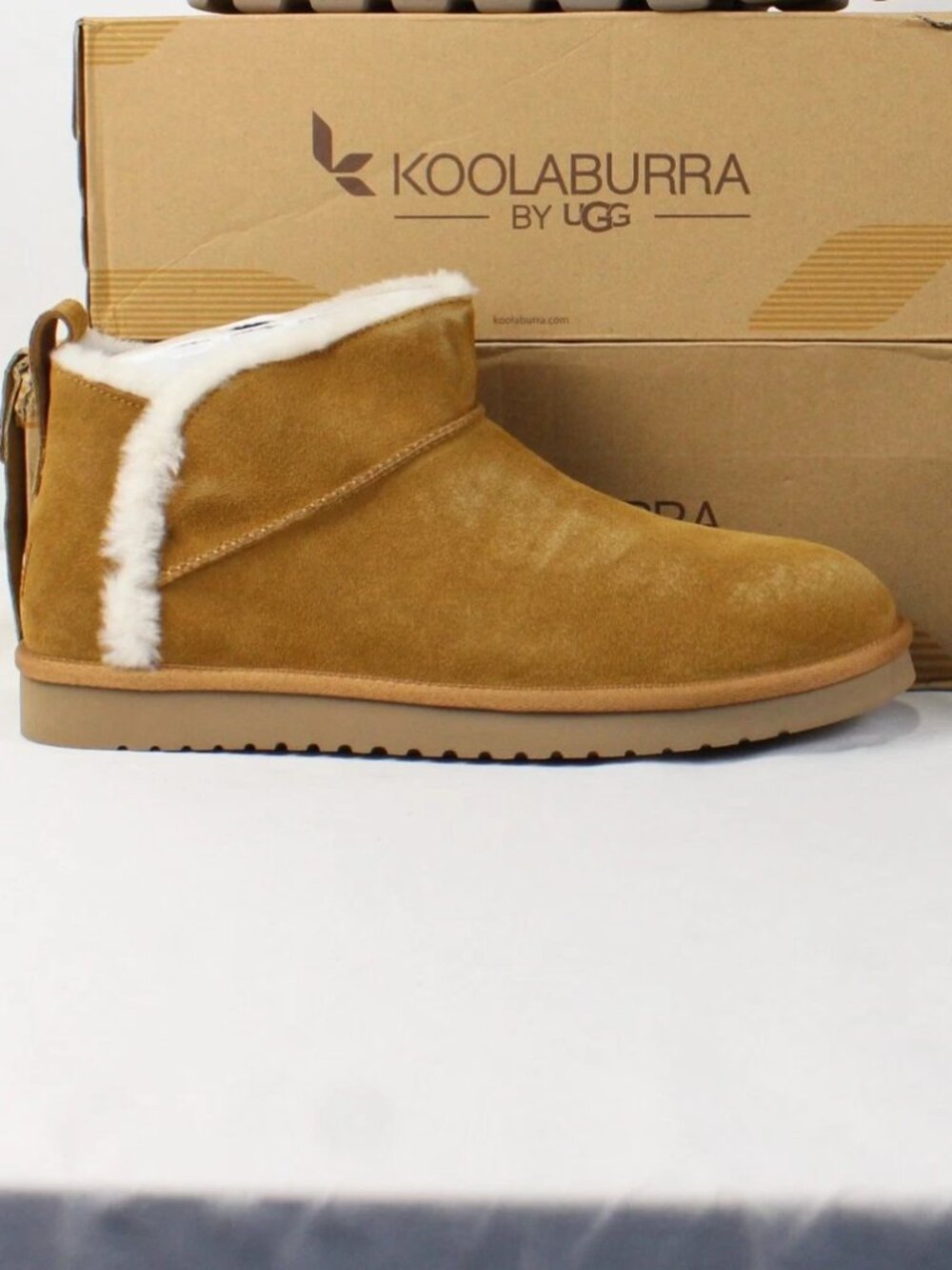 Ugg Koola Ultra Mini Suede Leather Ankle Boots Work School Travel Comfy Warm